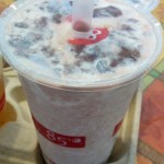 red bean smoothie